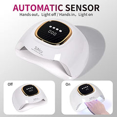 MIRAGE LAYON UV Nail Lamp inside drying chamber for efficient curing
