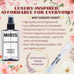 MIRIS No. 35774 cap detail with premium design