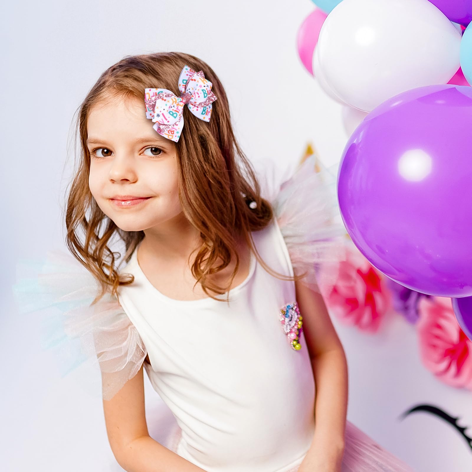 Miroksh glitter bow complements party outfits and decor
