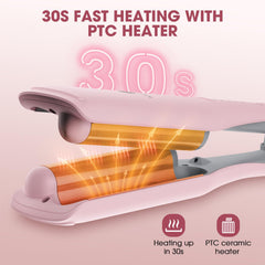 MiroPure 30S Fast Heating for quick, efficient styling.