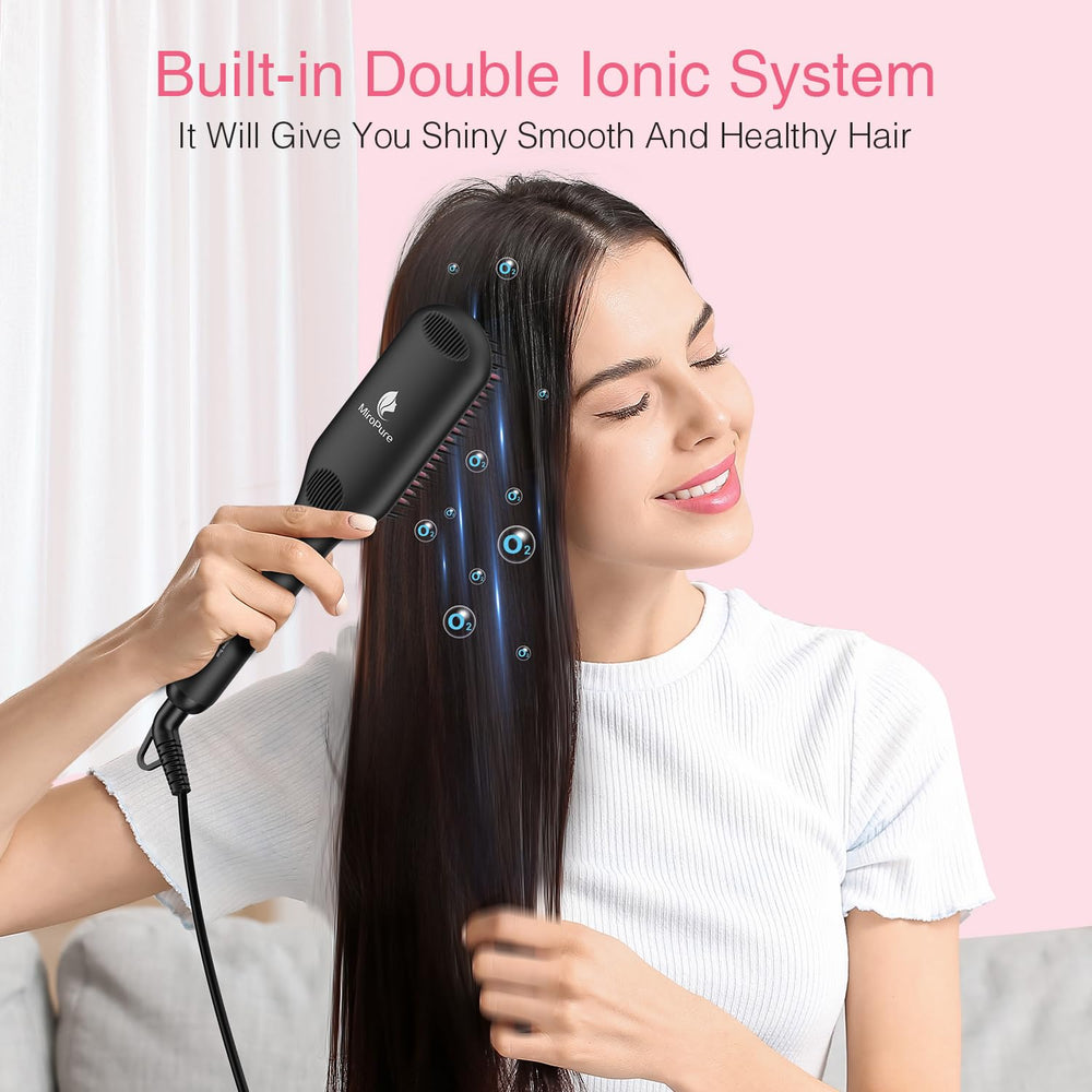 Auto temperature lock keeps styling consistent and safe.