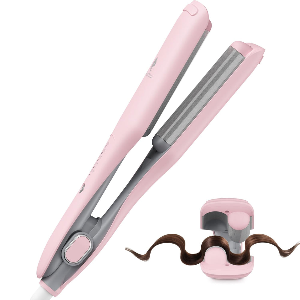 MiroPure Waves Curling Wand 1 inch creates effortless salon-worthy waves.