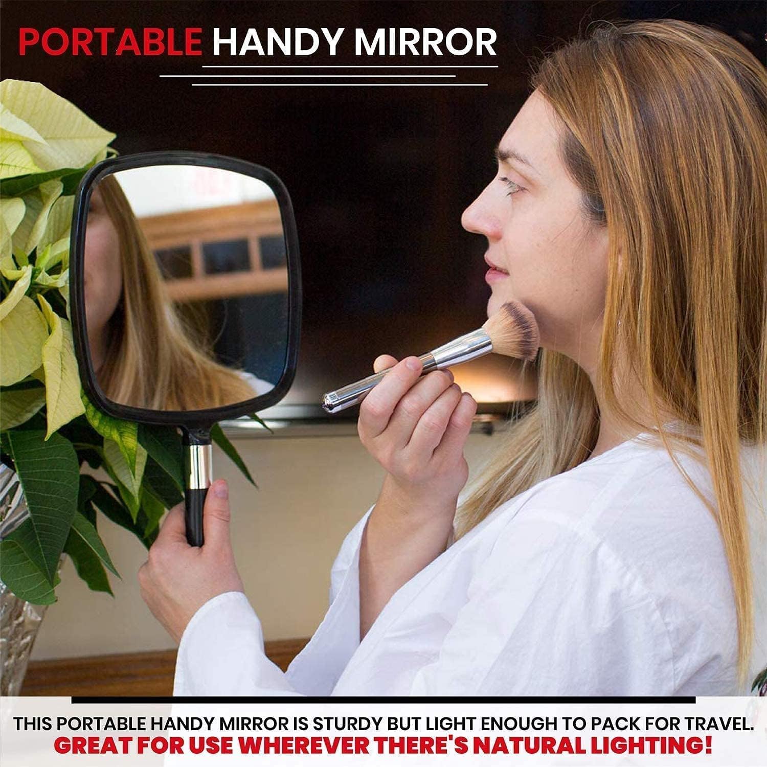 Mirrorvana diy home-styling companion for self haircuts and symmetry checks.