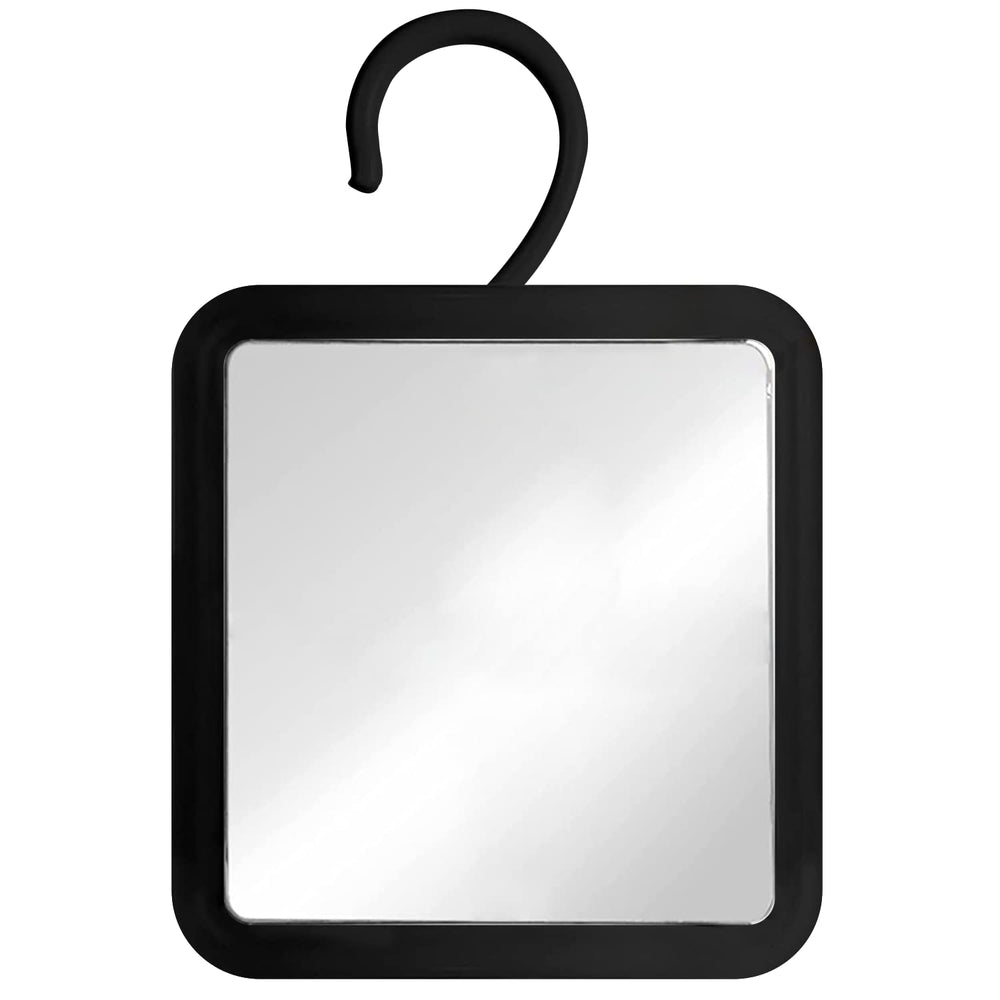 Mirrorvana fogless shower mirror with a 6.3-inch surface for a clear shave.