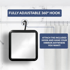 Mirrorvana shatterproof design for safe, durable use in busy bathrooms.