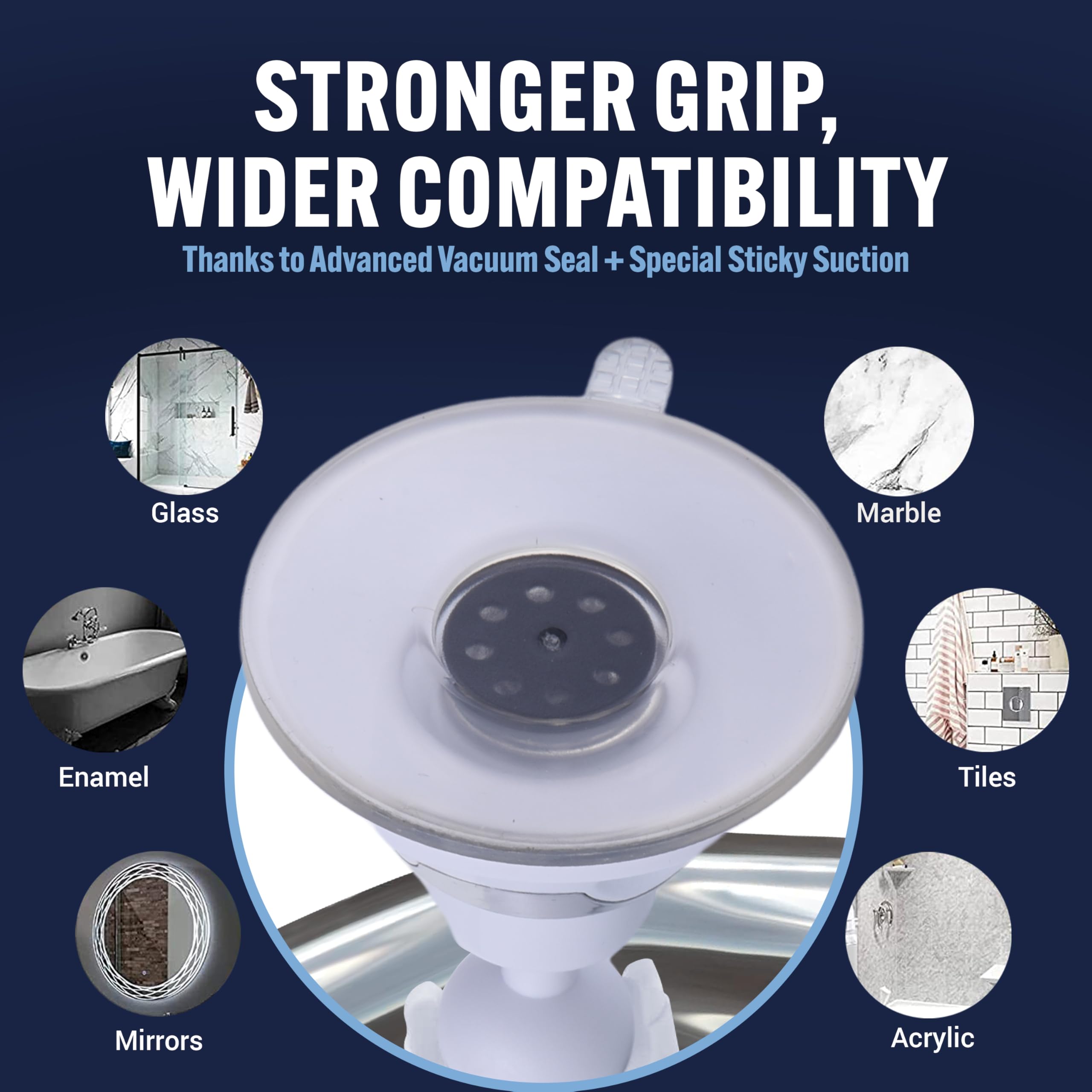 Mirrorvana shatterproof surface for safer shower use.
