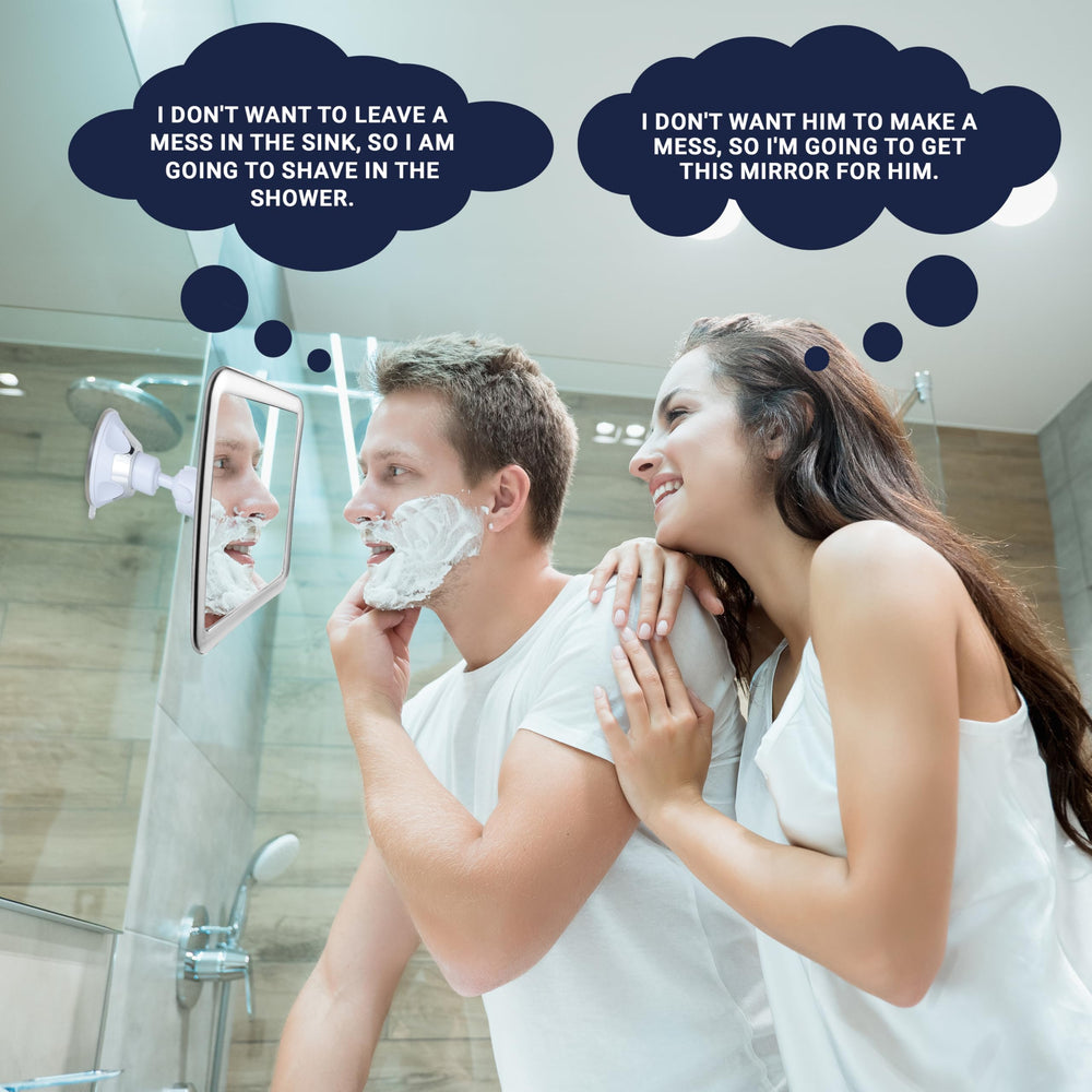Mirrorvana travel-friendly compact design for grooming on the go.