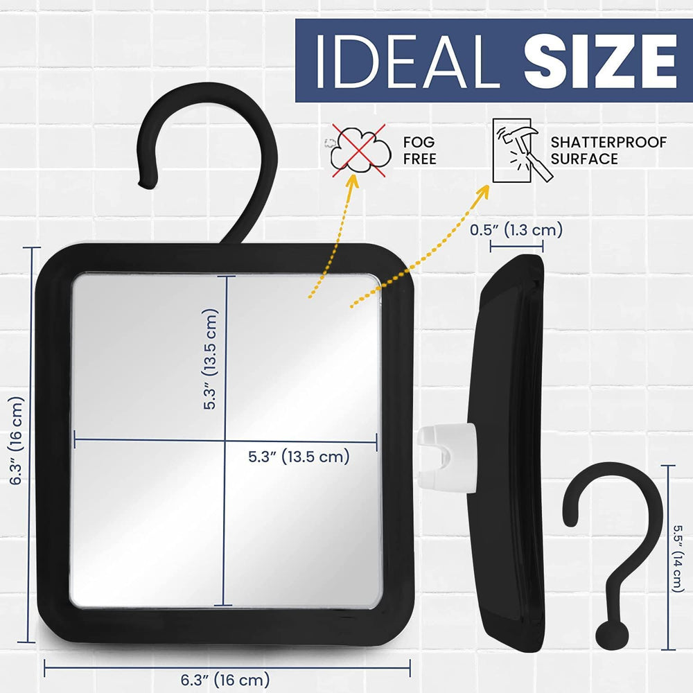 Mirrorvana travel-friendly mirror is lightweight and easy to pack.