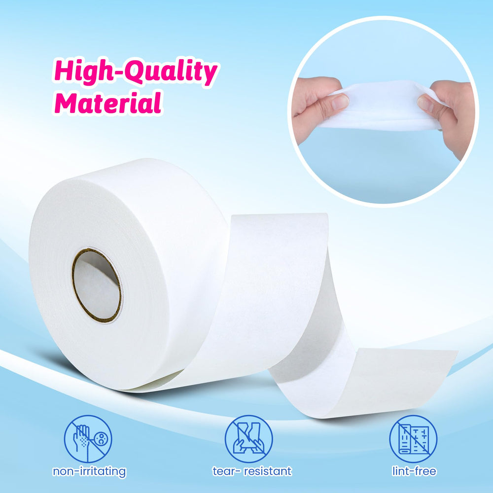 MIRUCOO nonwoven fabric close-up showing strength and elasticity for clean pulls
