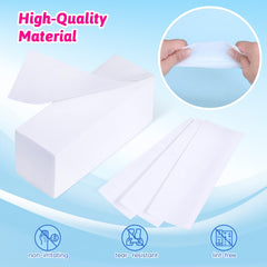 MIRUCOO plastic waxing spatula included for clean, reusable wax application.