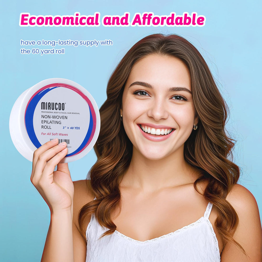 MIRUCOO sixty-yard roll provides long-lasting supply for multiple sessions