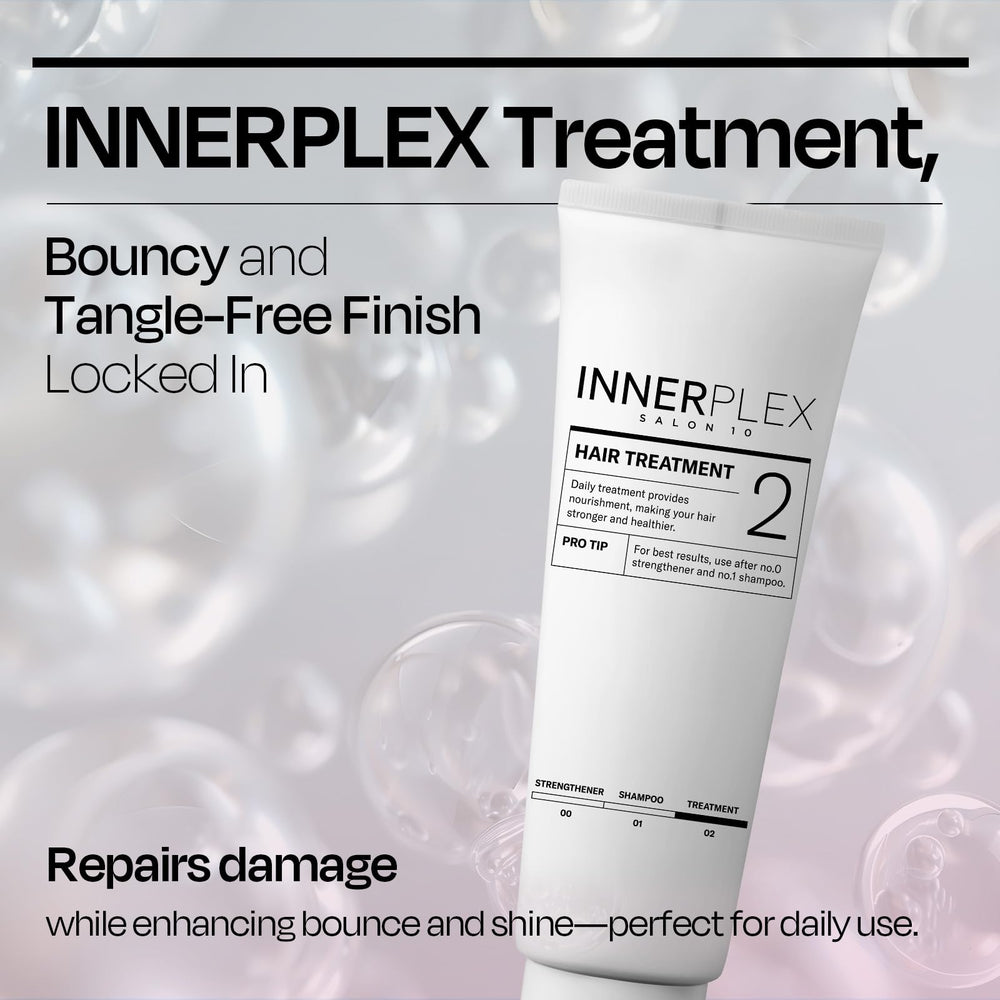Mise En Scene INNERPLEX jar close-up showing concentrated repair treatment.
