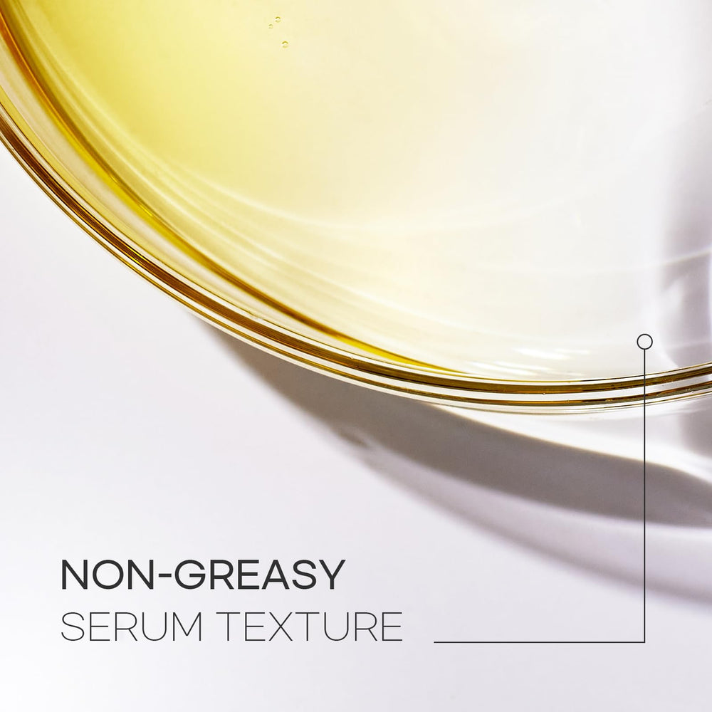 Mise En Scene Perfect Serum adds shine and manageability to hair.