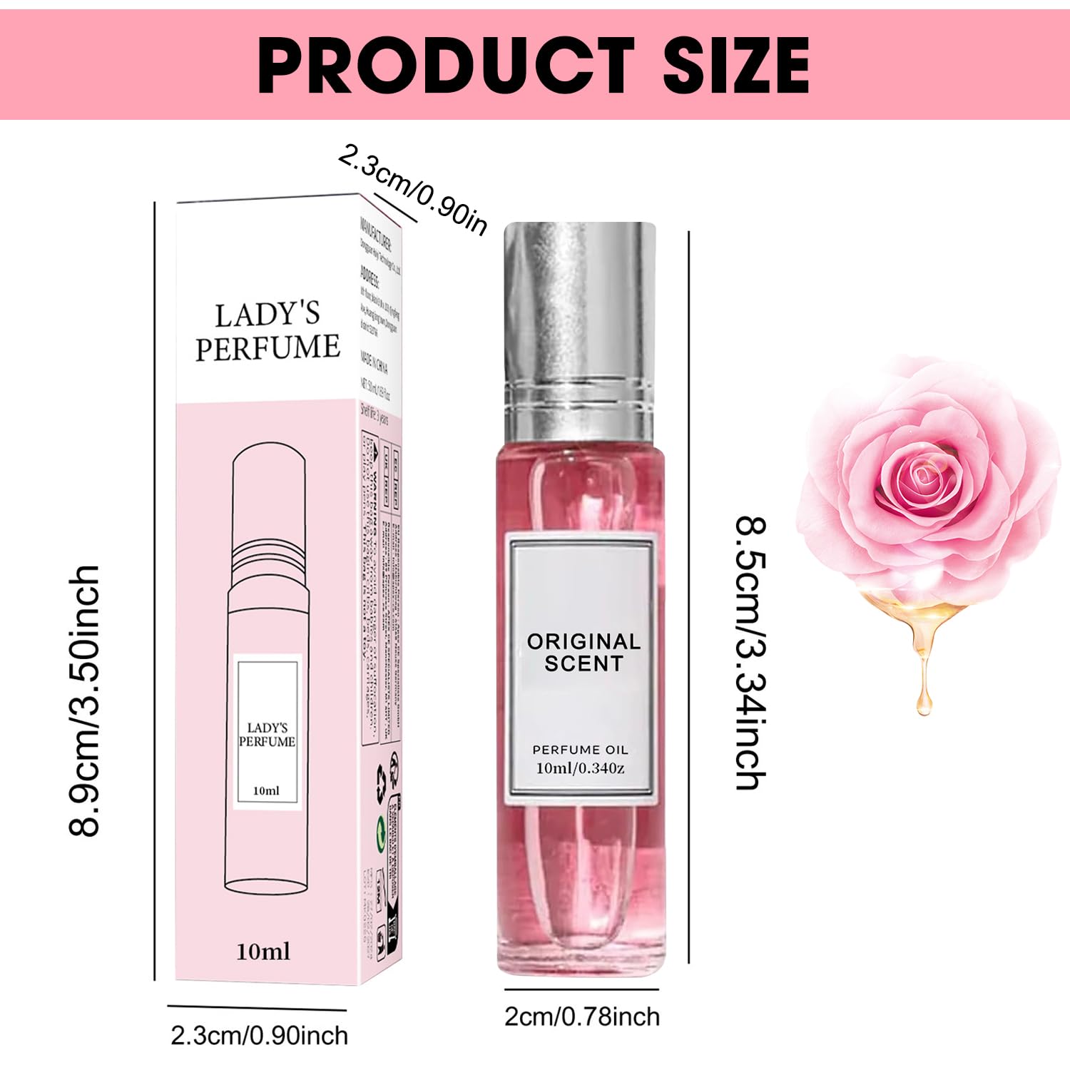 MISEDI Venom roller application on skin shows easy glide and subtle fragrance