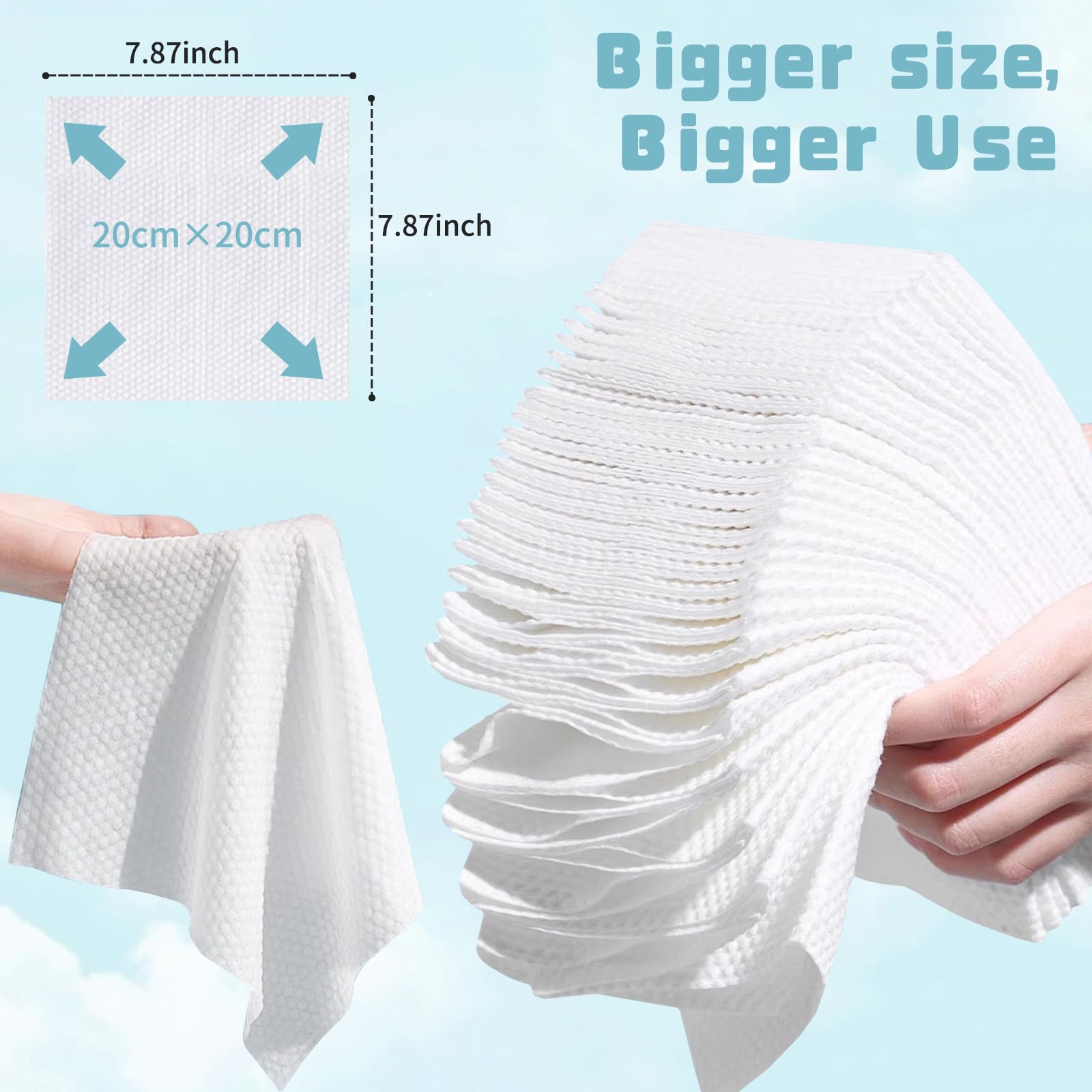MISHCHI makeup removal towel for gentle skincare routine.