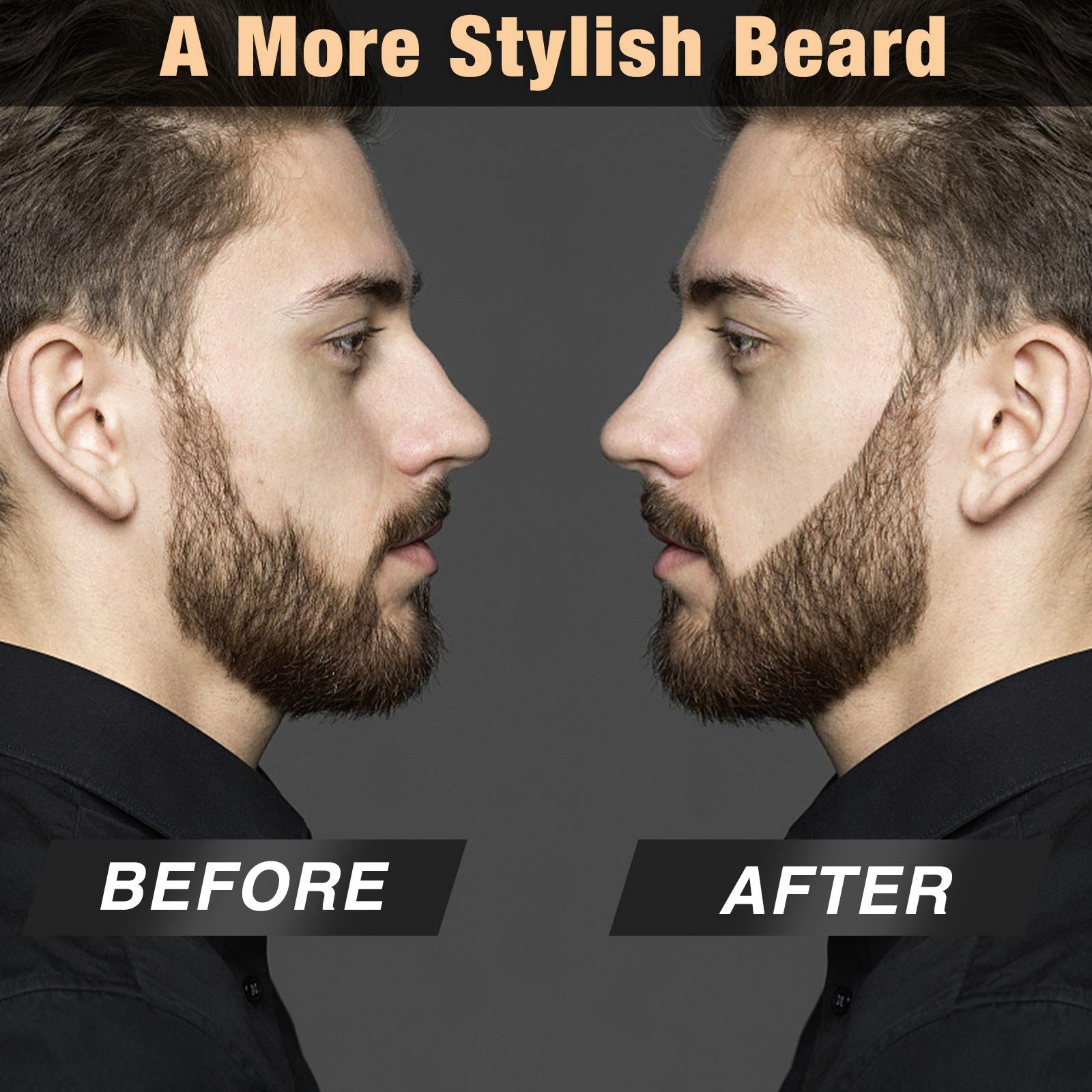 MISICH beard pencil filler fills gaps for a fuller natural look