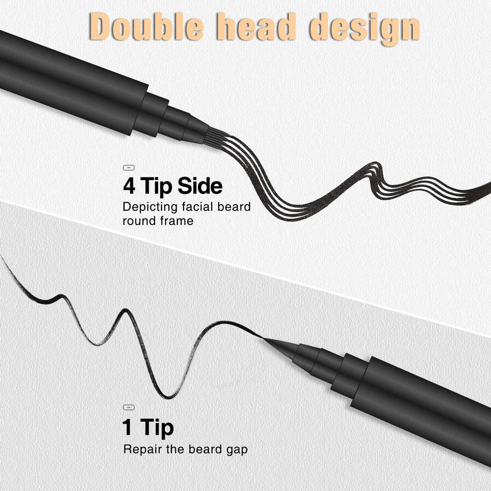 MISICH beard pencil filler sweatproof finish stays put through workouts