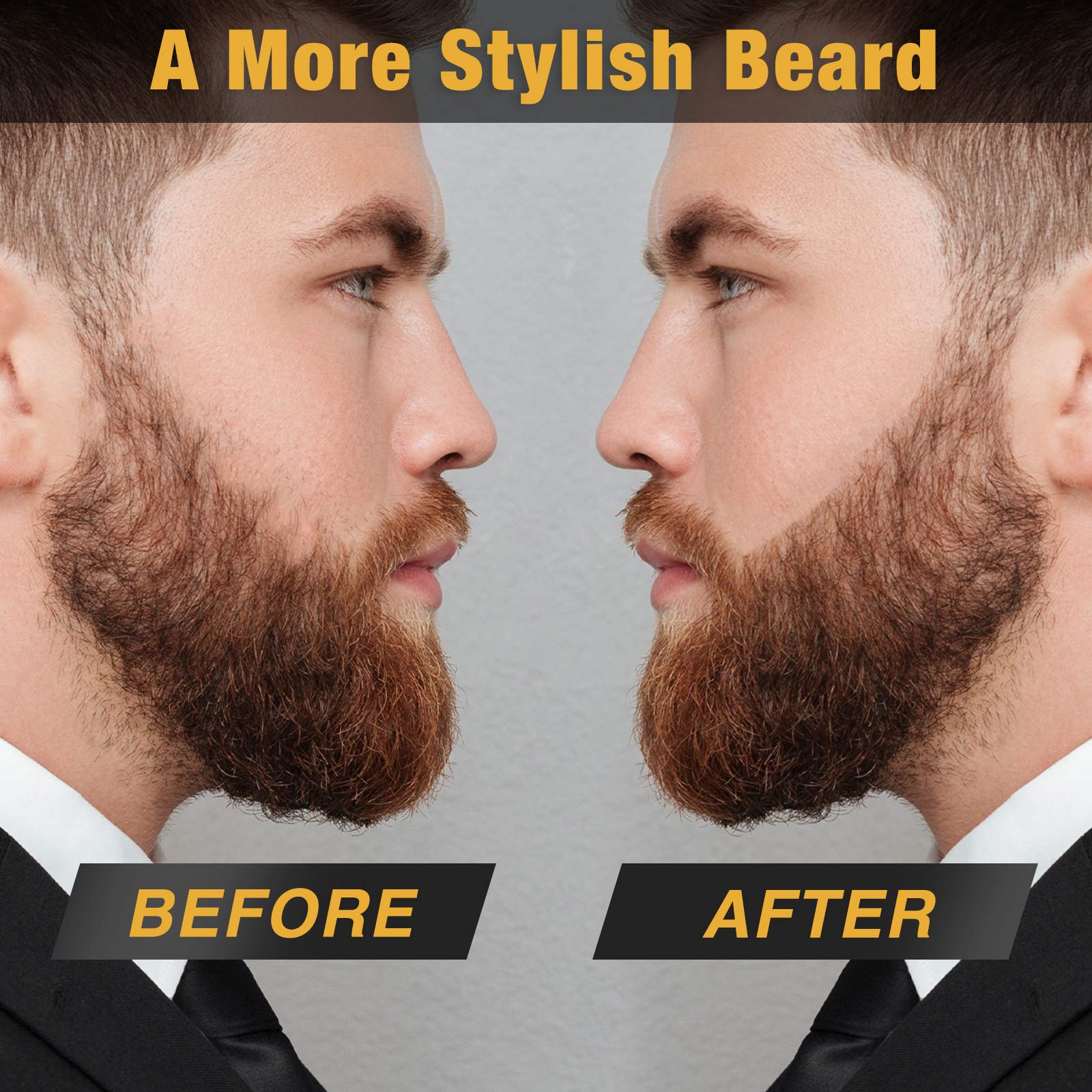 MISICH Beard Pencil Filler compact travel case for touch-ups on the go.