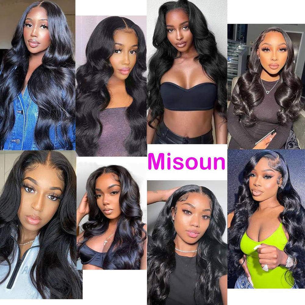 Misoun natural black finish blends with everyday hairstyles