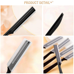 Miss Gorgeous London eyebrow razor 10pc pack displayed to emphasize value and convenience