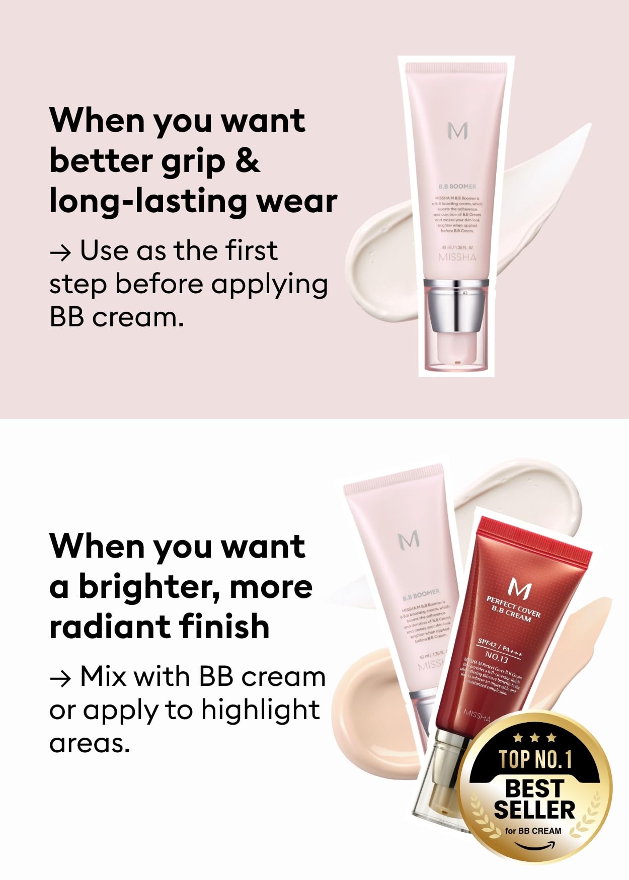 MISSHA M BB Boomer Primer base hidratante para maquillaje suave