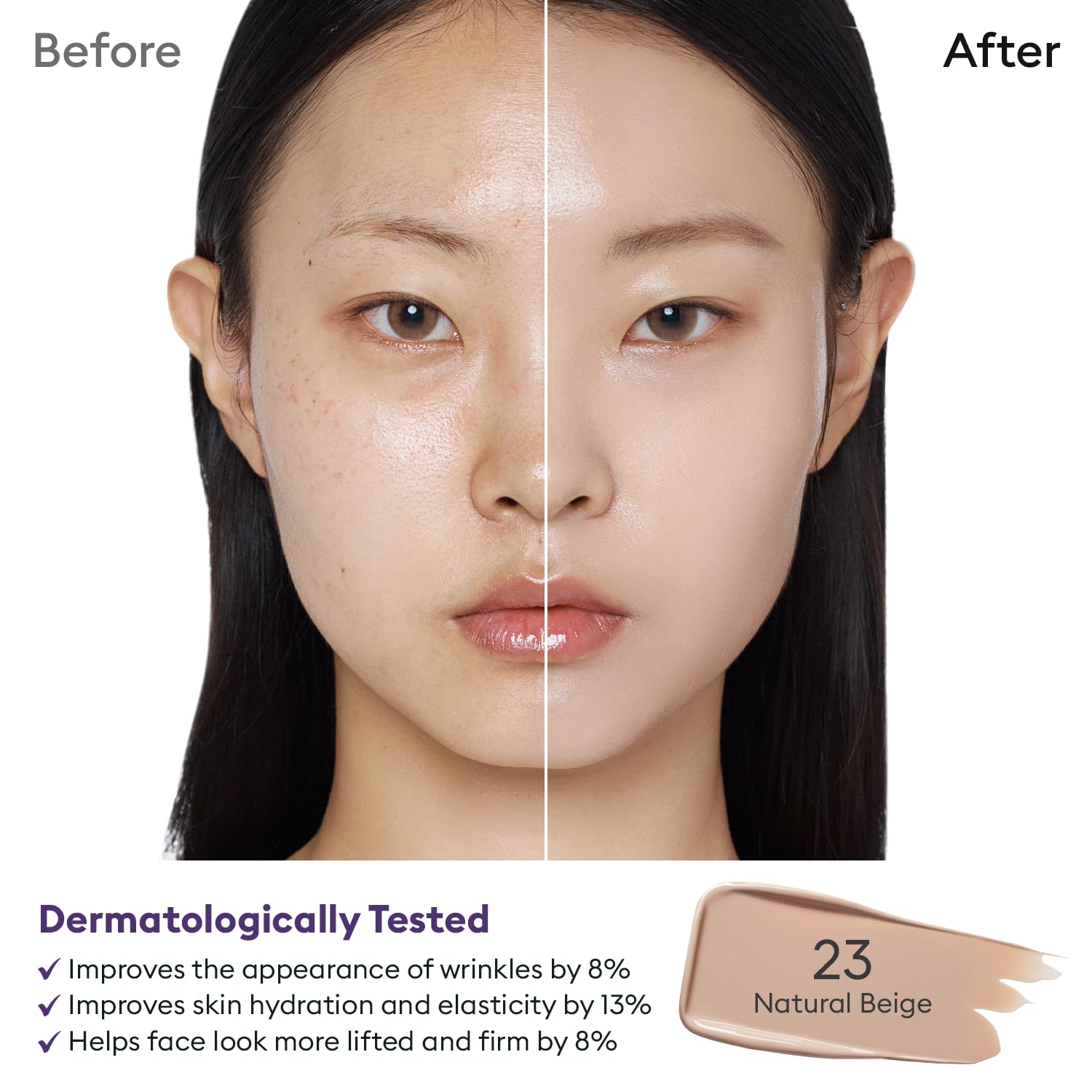 MISSHA M Perfect Cover Serum BB Cream No.23 packaging front shows clean, skin-loving formula.