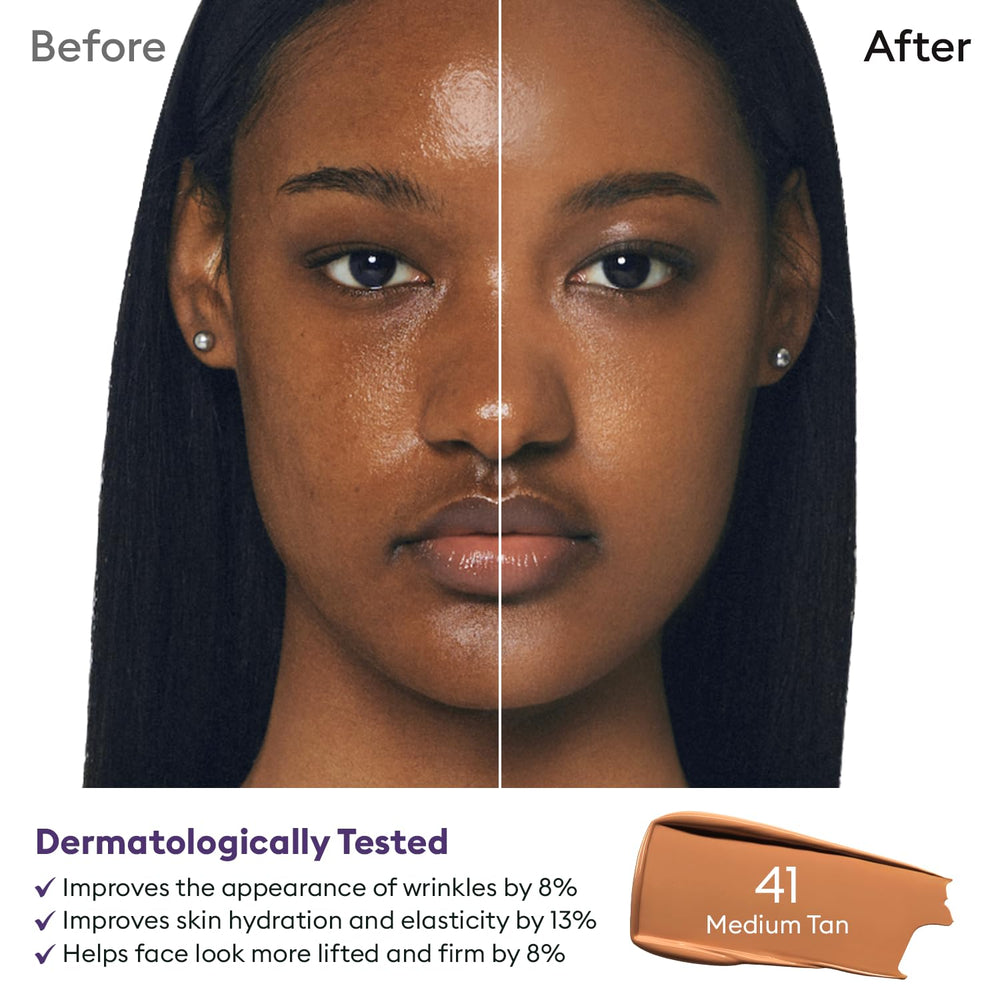 MISSHA M Perfect Cover Serum BB Cream No 41 tan texture reveals silky breathable finish