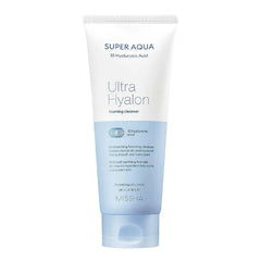 MISSHA Super Aqua espuma limpiadora hialuronica para piel limpia e hidratada