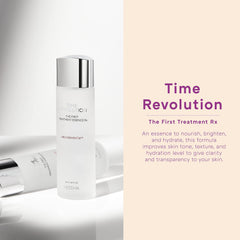 MISSHA Time Revolution First Essence RX bottle application demonstrates even absorption