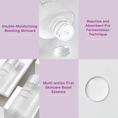 MISSHA Time Revolution First Essence RX label zoom shows fermentation science details