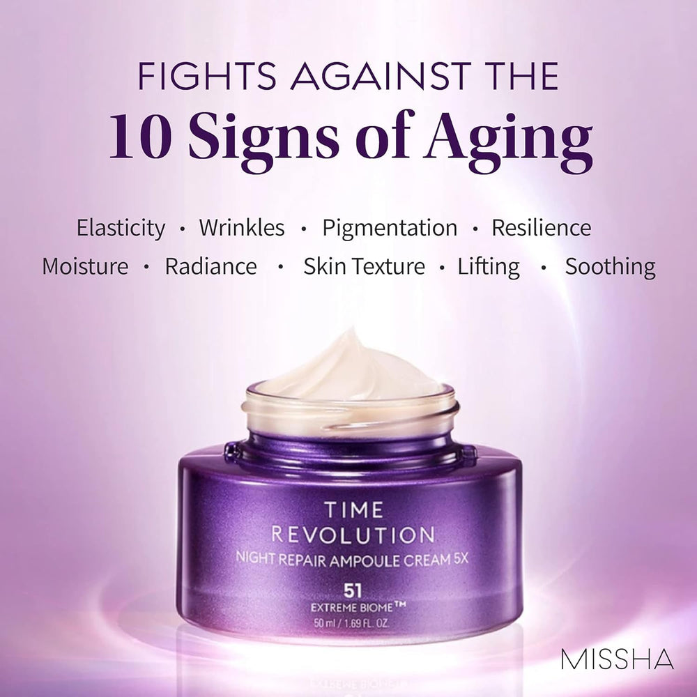 Ingredients highlight of MISSHA Time Revolution with jojoba and sunflower oils