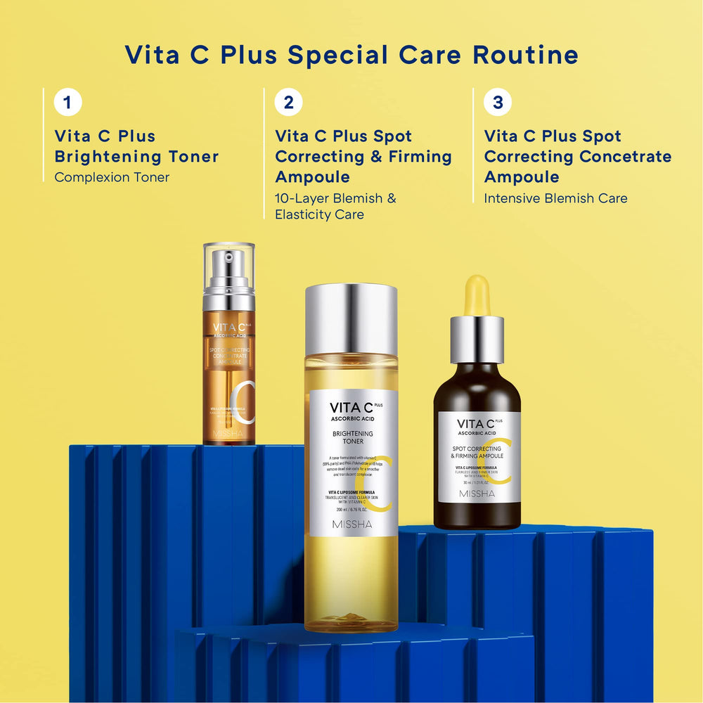 Missha Vita C Plus resultados posibles: tono uniforme y textura mejorada