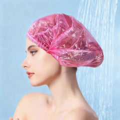 Gorro de ducha desechable MISSJOJIAY, uso multifuncional para viaje y hogar.