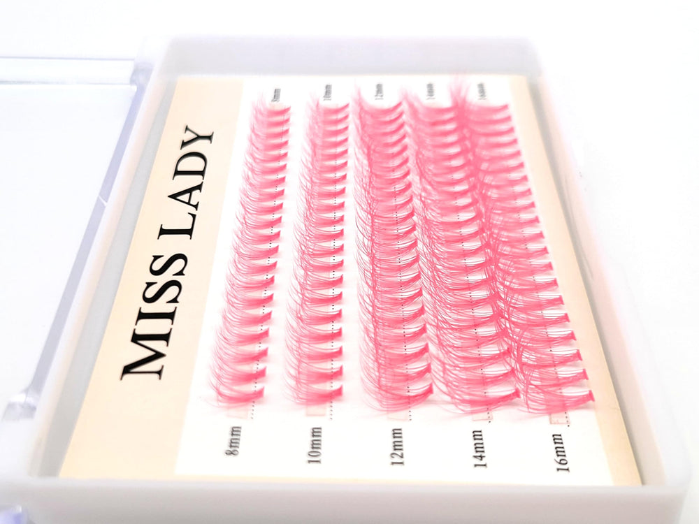 MISSLADY 3D volume 20D curl lash clusters for dramatic fullness