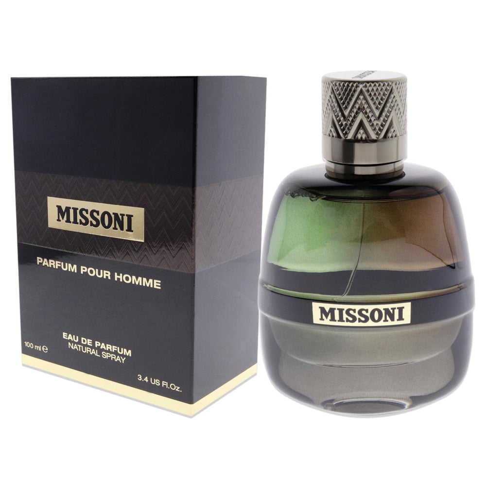 Missoni Pour Homme edp packaging box for premium gifting.