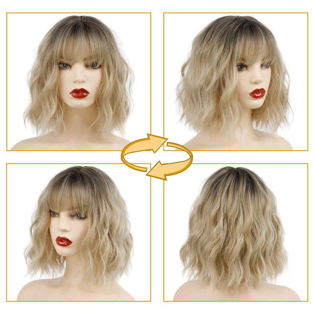 MISSQUEEN 12 inch length creates a chic, easy to manage silhouette
