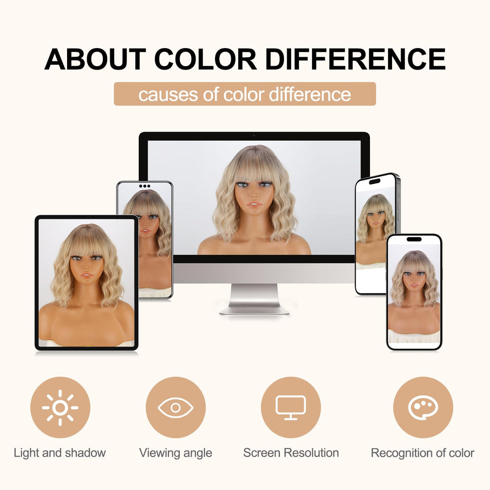 MISSQUEEN blonde shade balances skin tones for versatile event wear