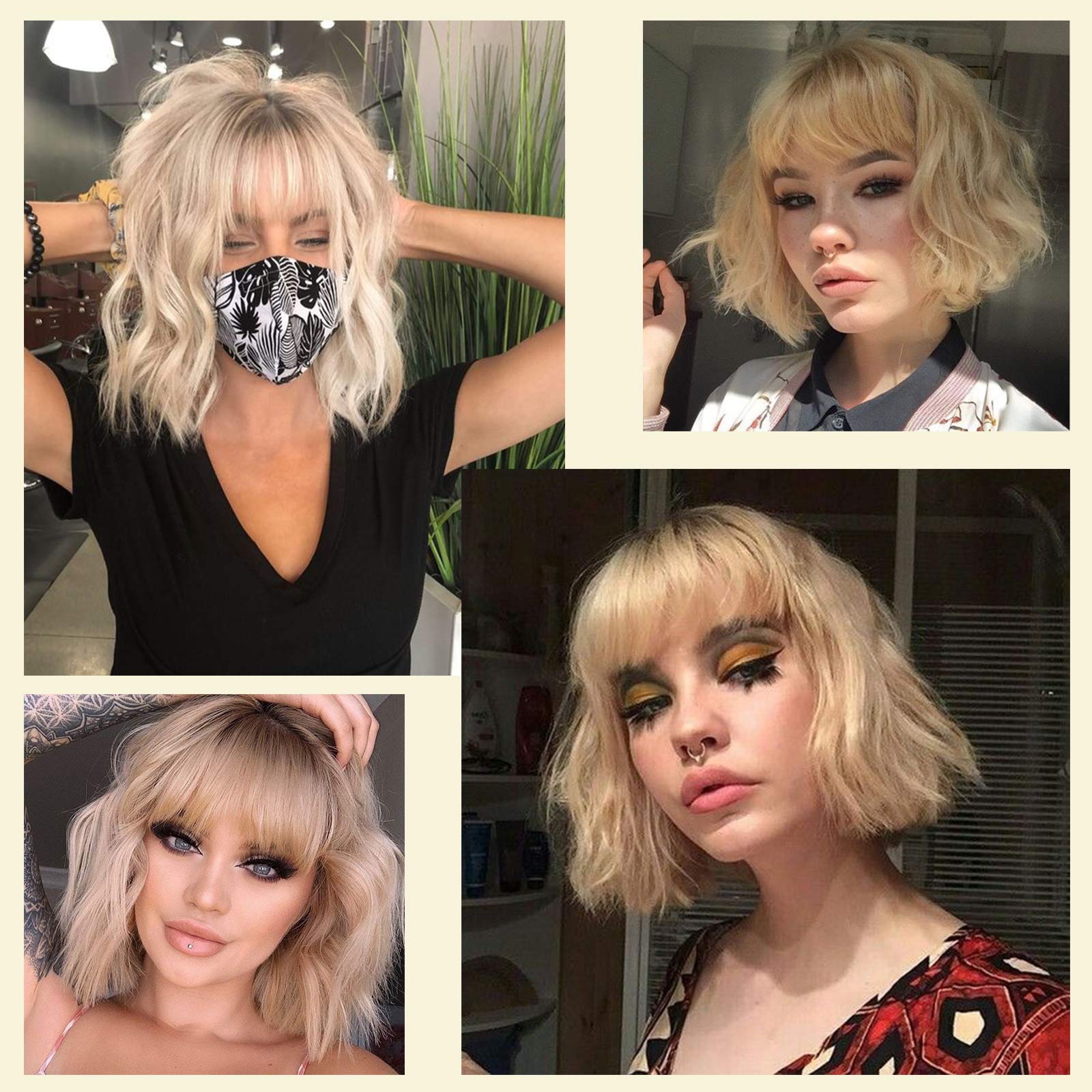 MISSQUEEN adjustable bangs allow customization for different occasions