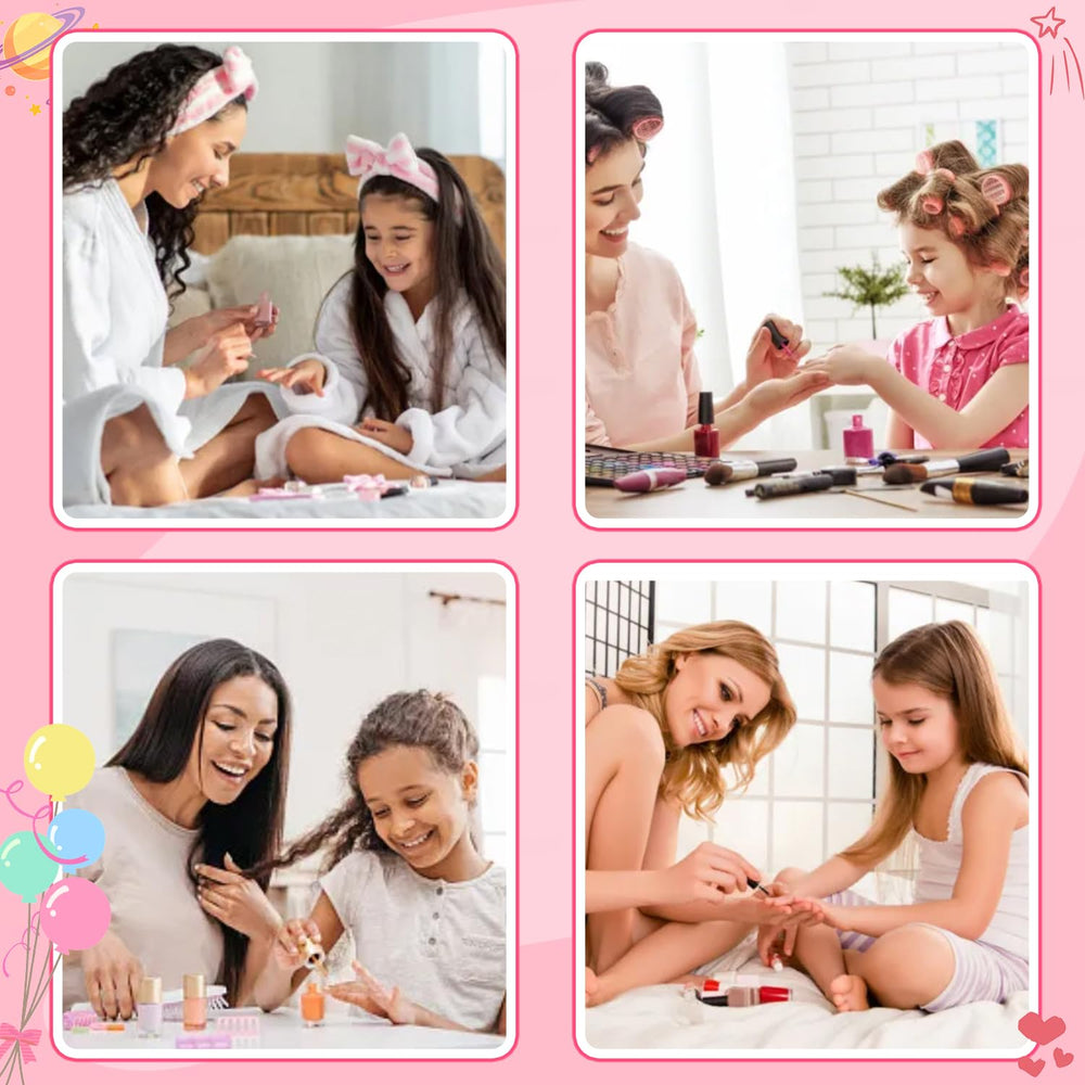 Misssix kit de uñas para niñas, regalo creativo de artes manuales