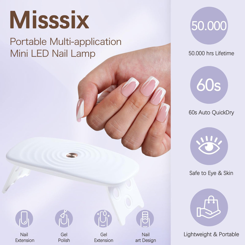 Misssix lima mini para dar forma y suavizar uñas.