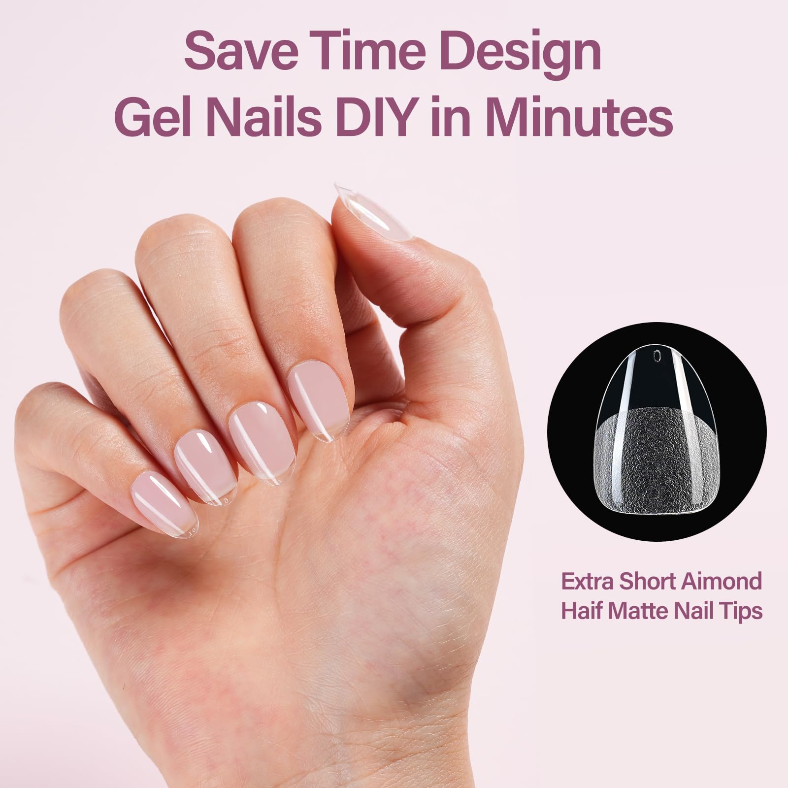 Misssix portable UV/LED nail lamp for quick curing at home