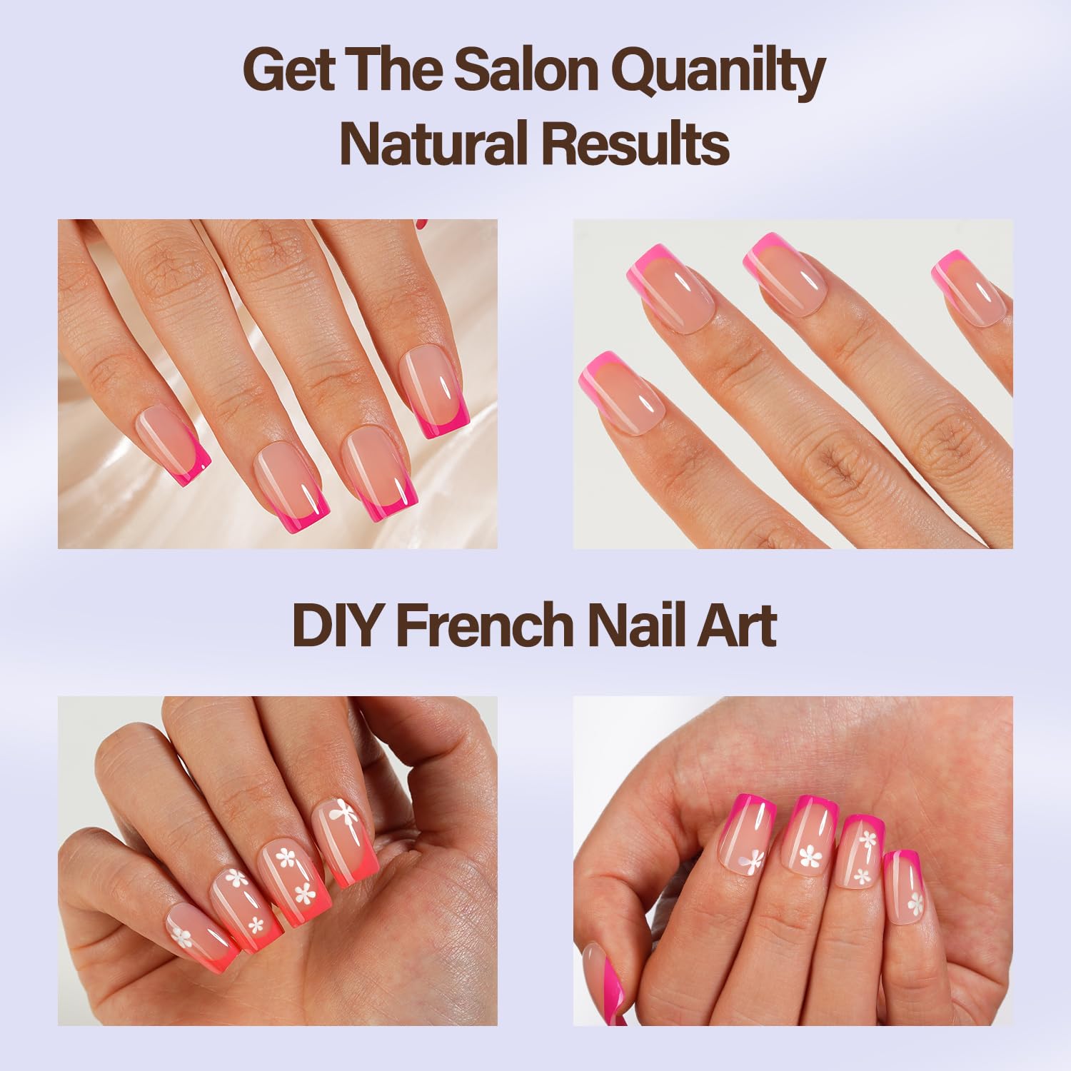 Misssix XBASICTIPS frosted matte texture enhances adhesion for longer wear