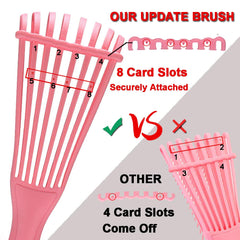 Missuhui Rat Tail Comb aids sectioning for styling or cutting