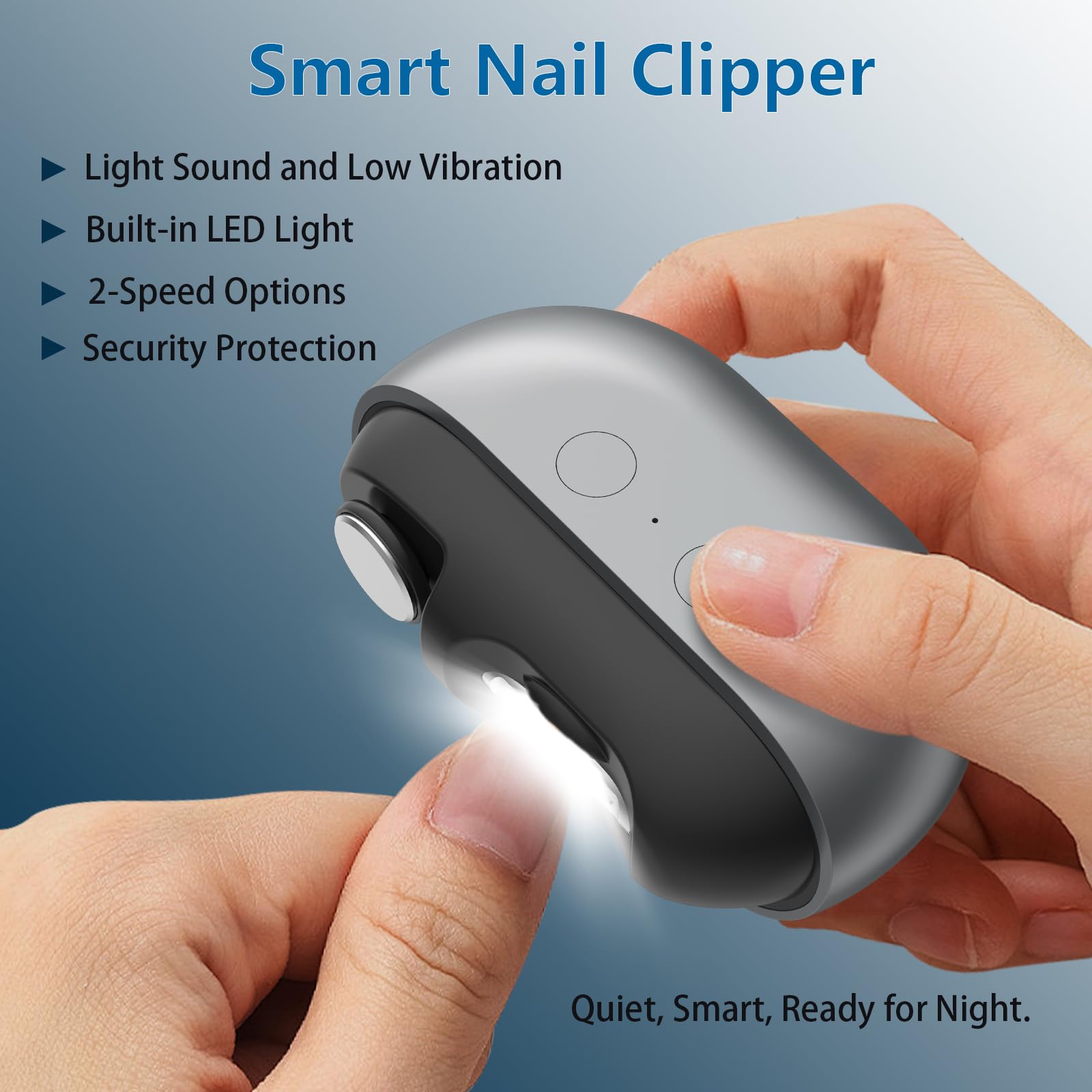 MISWOWO portable nail care kit for home and travel