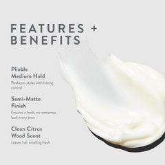 Mitch Clean Cut styling cream hands-apply demonstrates quick, controllable styling.