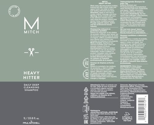 MITCH Heavy Hitter packaging with PCR materials for eco-conscious choice