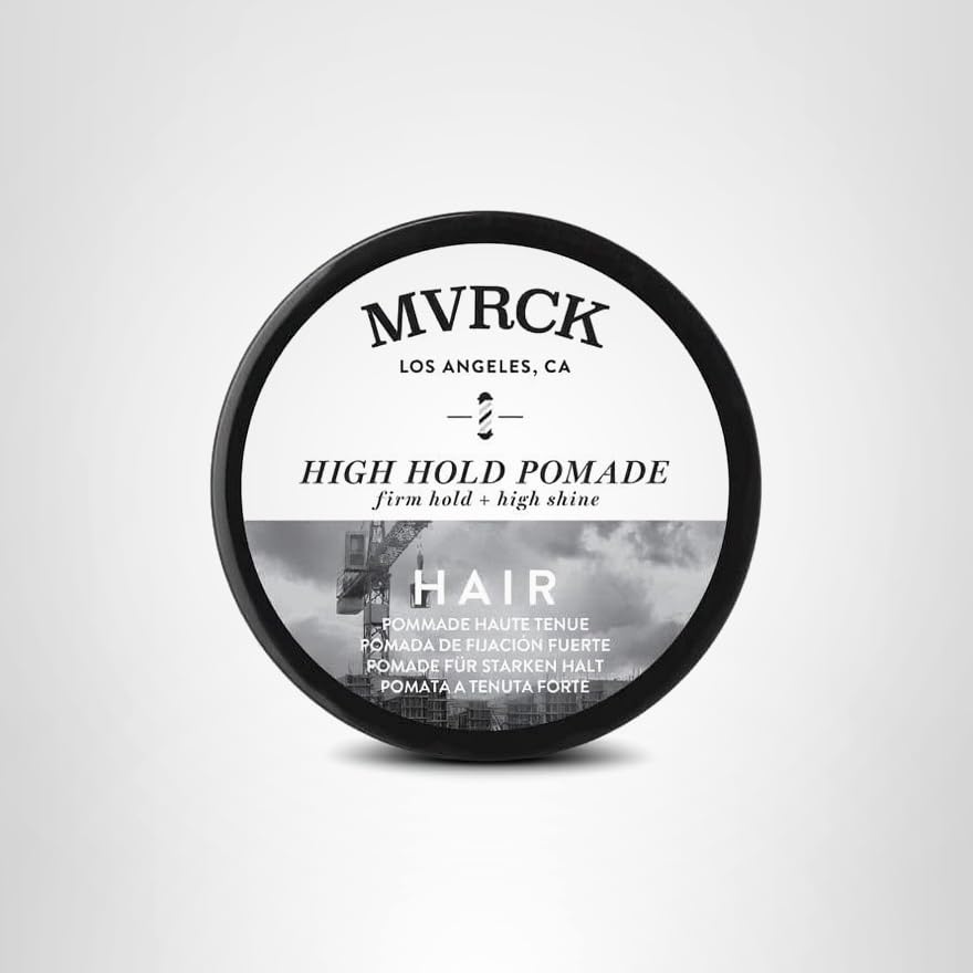 MITCH High Hold Pomade delivers frizz-free definition for curly hair.