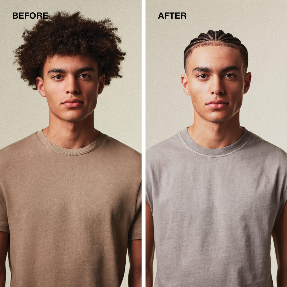 MITCH High Hold Pomade on waves shows definition and controlled texture.