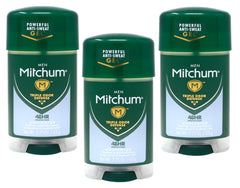 Mitchum desodorante gel sin fragancia para hombre, aplicación suave y protección duradera.