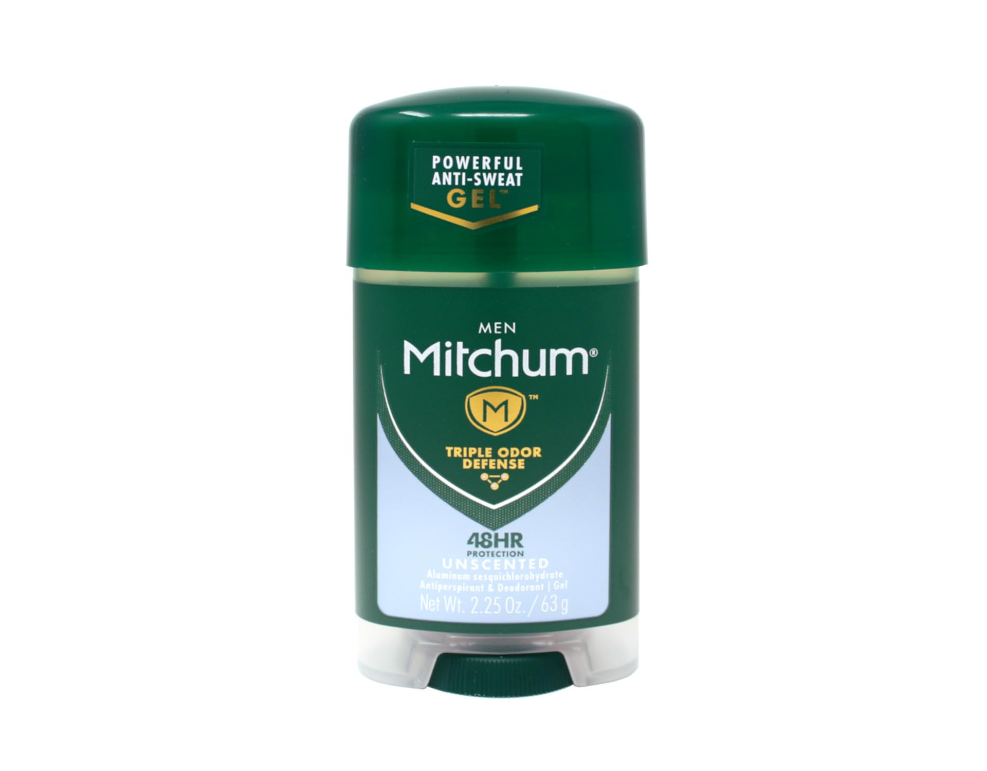 Mitchum desodorante gel de uso diario para hombre, rápida absorción.